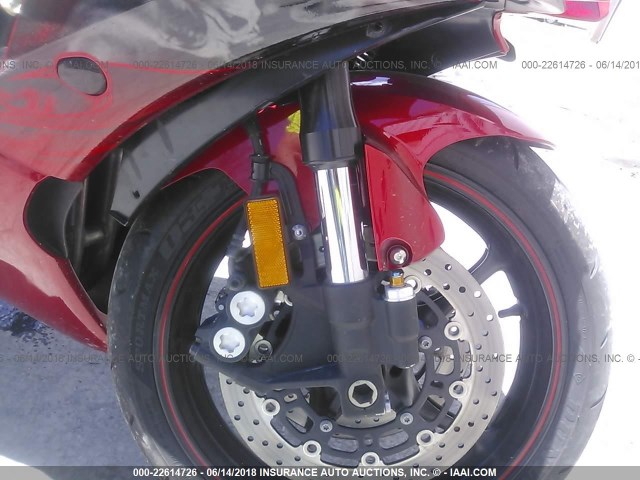 JYARJ16E6BA022347 - 2011 YAMAHA YZFR6 RED photo 5