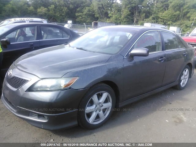 4T1BE46K99U844601 - 2009 TOYOTA CAMRY SE/LE/XLE ნაცრისფერი ფოტო 2