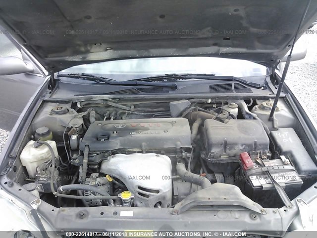 4T1BE32K56U679982 - 2006 TOYOTA CAMRY LE/XLE/SE ნაცრისფერი ფოტო 10