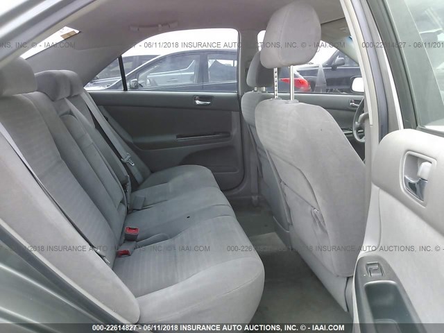 JTDBE32KX63064340 - 2006 TOYOTA CAMRY LE/XLE GRAY photo 8