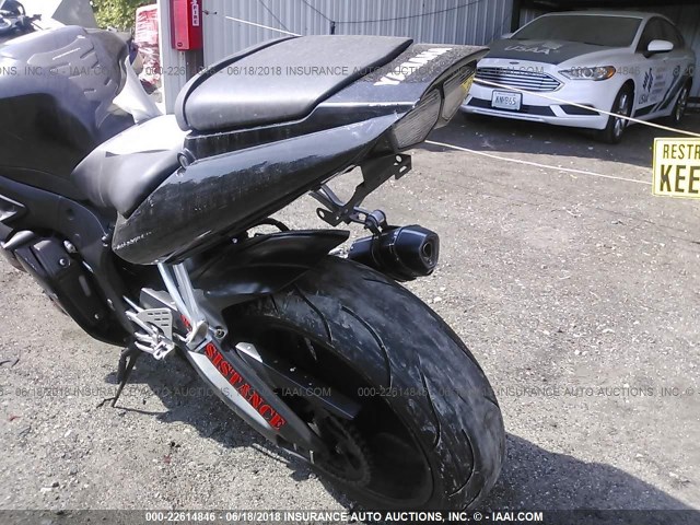 JYARJ06E54A014768 - 2004 YAMAHA YZFR6 L BLACK photo 6