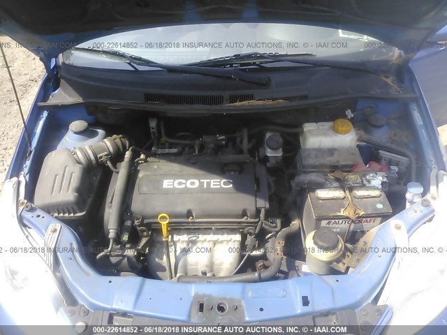 KL1TD66E69B383118 - 2009 CHEVROLET AVEO LS/LT 蓝色 照片 10