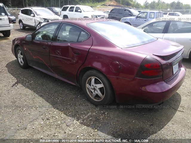 2G2WR554161174900 - 2006 PONTIAC GRAND PRIX GT RED photo 3