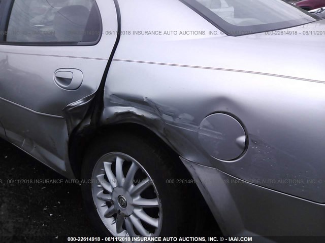 1C3EL46X03N565465 - 2003 CHRYSLER SEBRING LX SILVER photo 6