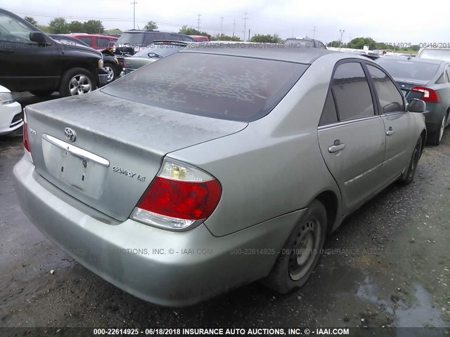4T1BE30KX5U597456 - 2005 TOYOTA CAMRY LE/XLE/SE Yaşıl foto 4