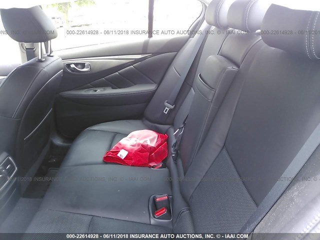 JN1EV7AR9JM433956 - 2018 INFINITI Q50 LUXE/SPORT ნაცრისფერი ფოტო 8