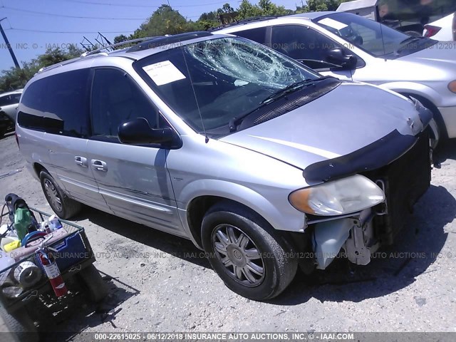 2C4GP54L54R560944 - 2004 CHRYSLER TOWN & COUNTRY TOURING SILVER photo 1