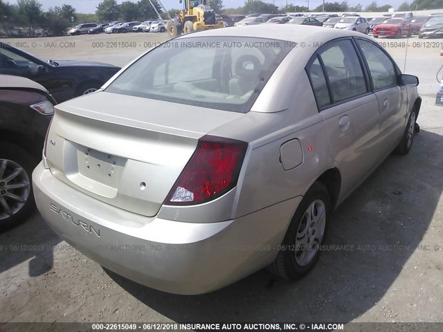 1G8AJ52F05Z128008 - 2005 SATURN ION LEVEL 2 TAN photo 4