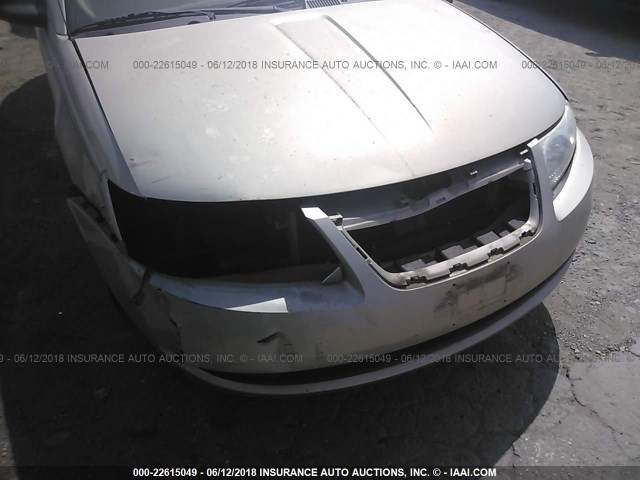 1G8AJ52F05Z128008 - 2005 SATURN ION LEVEL 2 Qəhvəyi foto 6