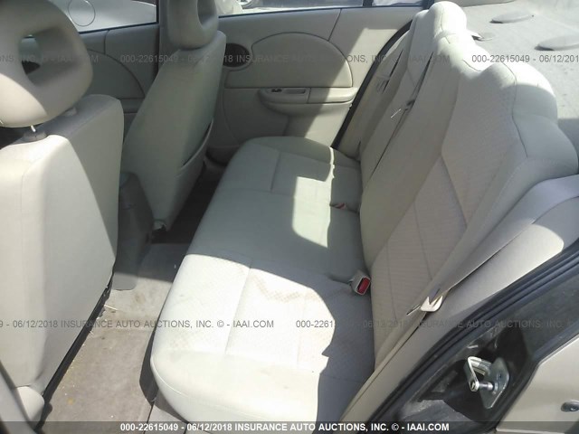 1G8AJ52F05Z128008 - 2005 SATURN ION LEVEL 2 Qəhvəyi foto 8