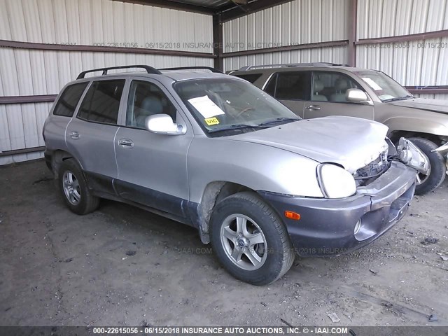 KM8SC73D92U163048 - 2002 HYUNDAI SANTA FE GLS/LX SILVER photo 1