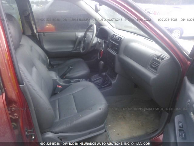 4S6DM58W5Y4419349 - 2000 HONDA PASSPORT EX/LX 红色 照片 5