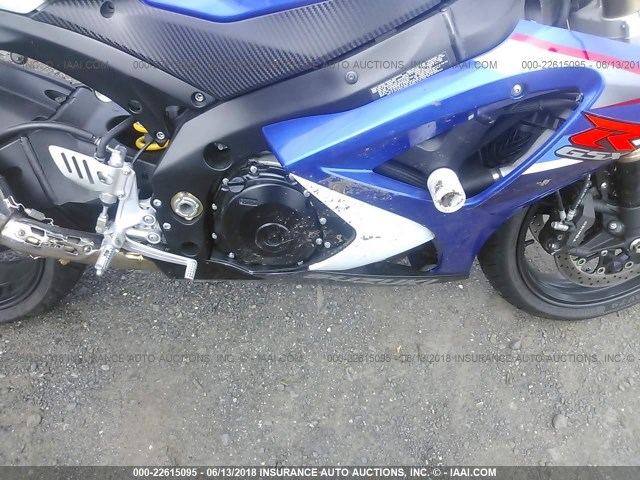 JS1GT77A772111022 - 2007 SUZUKI GSX-R1000 BLUE photo 8