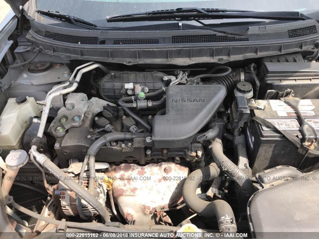 JN8AS58V28W132086 - 2008 NISSAN ROGUE S/SL GRAY photo 9