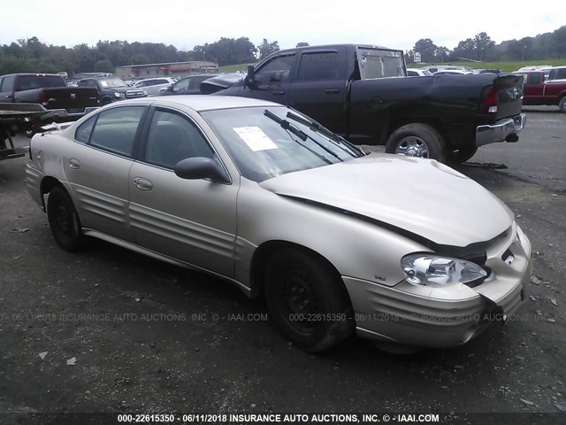 1G2NF52E12M682252 - 2002 PONTIAC GRAND AM SE1 GOLD photo 1