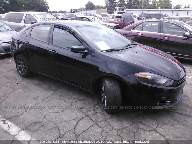 1C3CDFBB1FD267690 - 2015 DODGE DART SXT BLACK photo 1