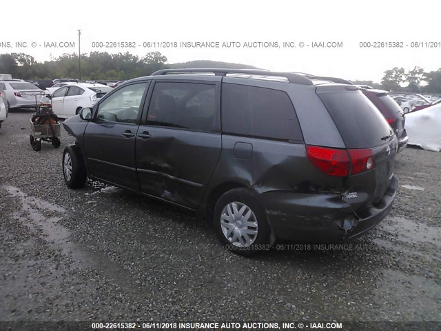 5TDZA23C76S582710 - 2006 TOYOTA SIENNA CE/LE GRAY photo 3