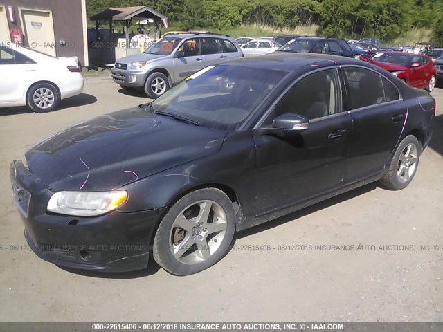 YV1AH992491089207 - 2009 VOLVO S80 T6 GRAY photo 2