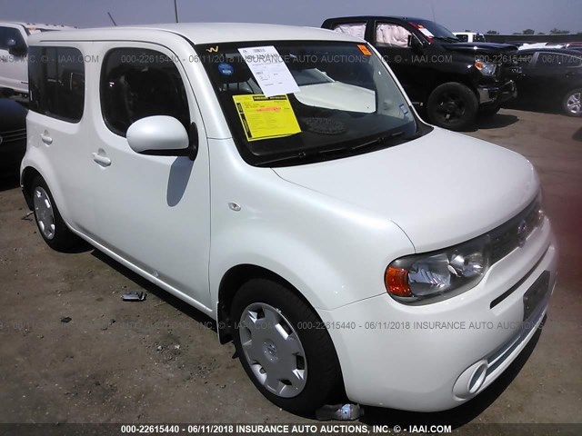 JN8AZ2KR8BT201295 - 2011 NISSAN CUBE S/SL/KROM WHITE photo 1