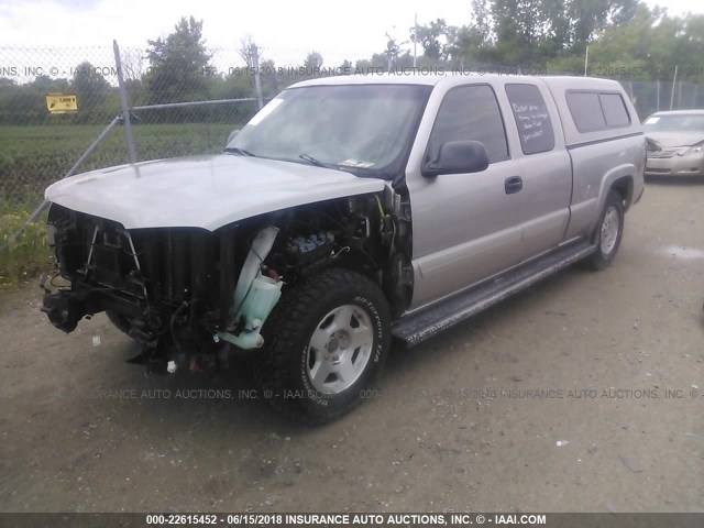 1GCEK19BX5E331429 - 2005 CHEVROLET SILVERADO K1500 GRAY photo 2