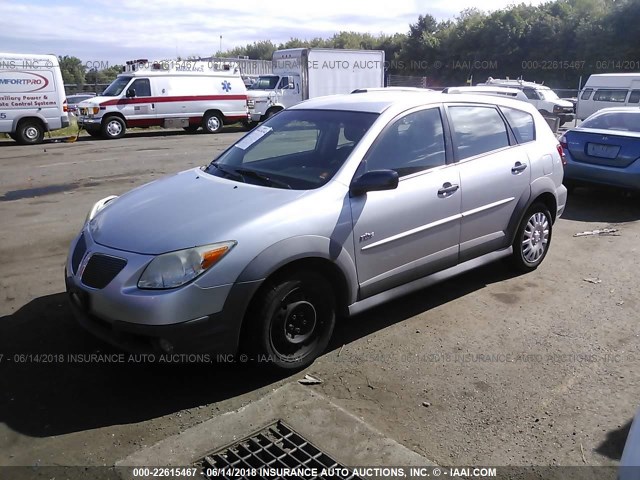 5Y2SL65896Z449134 - 2006 PONTIAC VIBE SILVER photo 2