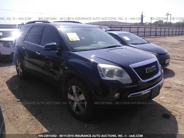 1GKER23DX9J156113 - 2009 GMC ACADIA SLT-1 Темно-синій фото 1