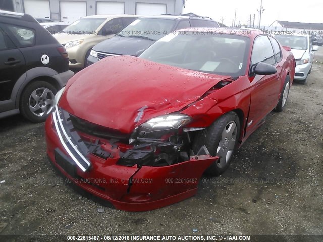 2G1WL16C869294571 - 2006 CHEVROLET MONTE CARLO SS წითელი ფოტო 2