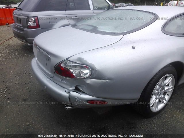 SAJDA41C72NA28029 - 2002 JAGUAR XK8 SILVER photo 6