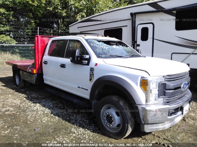 1FD0W5HT8HEE87131 - 2017 FORD F550 4X4 CREWCAB SUPER DUTY WHITE photo 1