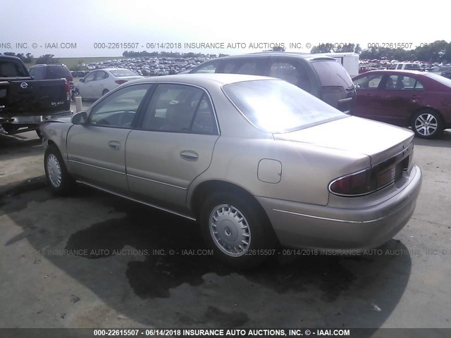 2G4WY52M4X1501712 - 1999 BUICK CENTURY LIMITED GOLD photo 3