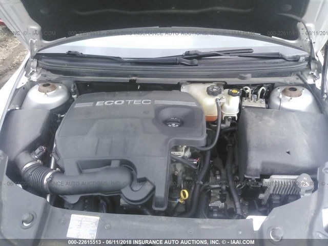1G1ZK57BX9F227088 - 2009 CHEVROLET MALIBU LTZ 银色 照片 10