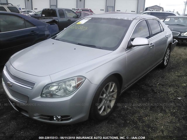 1G1ZK57BX9F227088 - 2009 CHEVROLET MALIBU LTZ 银色 照片 2