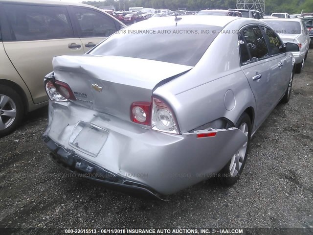 1G1ZK57BX9F227088 - 2009 CHEVROLET MALIBU LTZ 银色 照片 4