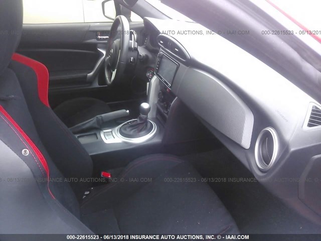 JF1ZNAA10G8704898 - 2016 TOYOTA SCION FR-S RED photo 5