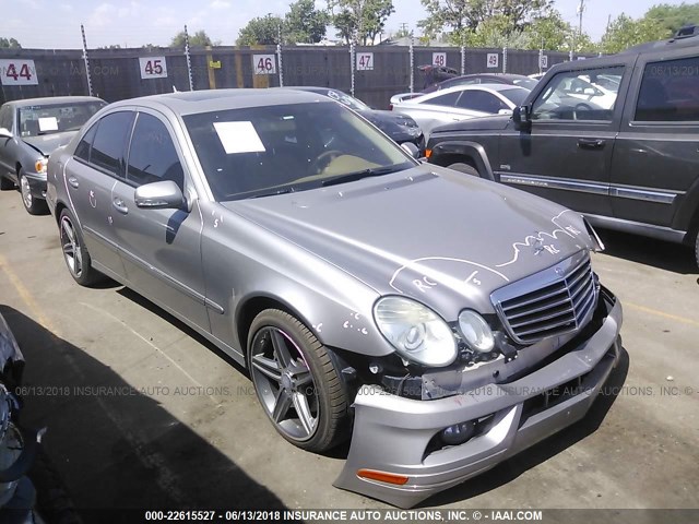 WDBUF87X58B202719 - 2008 MERCEDES-BENZ E 350 4MATIC GRAY photo 1