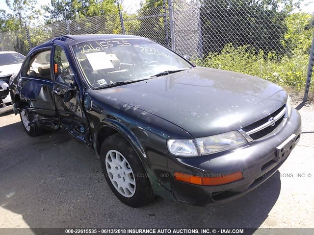 JN1CA21D6VM537238 - 1997 NISSAN MAXIMA GLE/GXE/SE GREEN photo 1