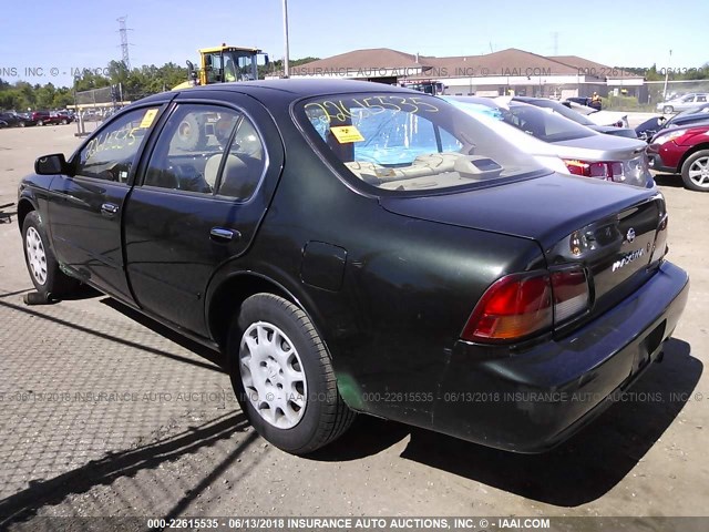 JN1CA21D6VM537238 - 1997 NISSAN MAXIMA GLE/GXE/SE GREEN photo 3