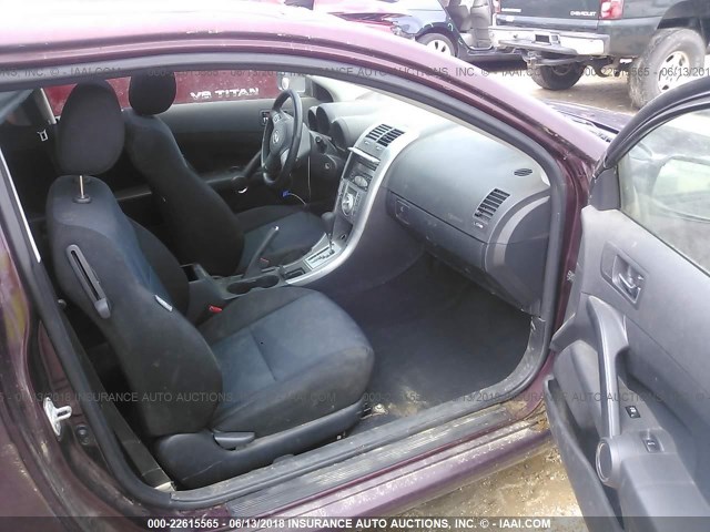 JTKDE167470179529 - 2007 TOYOTA SCION TC 紫色 照片 5