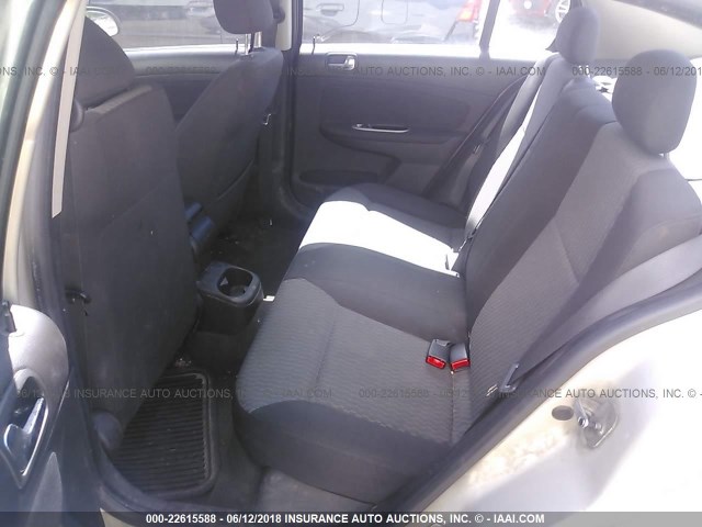 1G1AT58H497114051 - 2009 CHEVROLET COBALT LT TAN photo 8