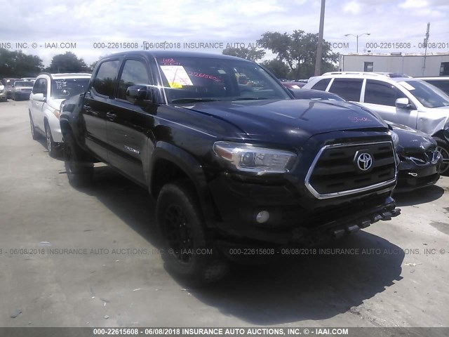 5TFCZ5AN4HX087656 - 2017 TOYOTA TACOMA DBL CAB/SR/TRDSPT/OR/PRO Қара фото 1