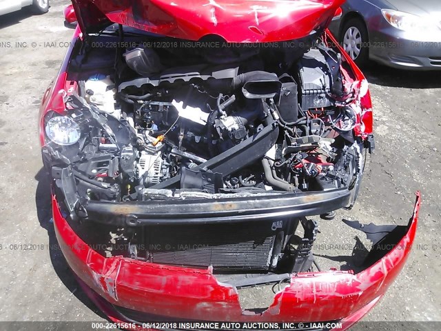 WVWDB7AJ7CW330960 - 2012 VOLKSWAGEN GOLF RED photo 6