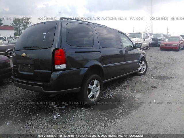 1GNDV23168D190045 - 2008 CHEVROLET UPLANDER LS BLUE photo 4