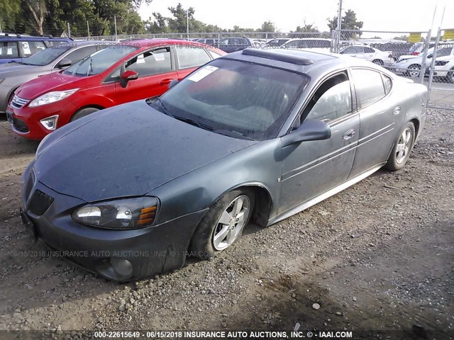 2G2WP552371208034 - 2007 PONTIAC GRAND PRIX BLUE photo 2