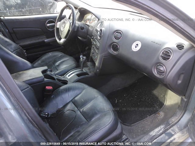 2G2WP552371208034 - 2007 PONTIAC GRAND PRIX BLUE photo 5