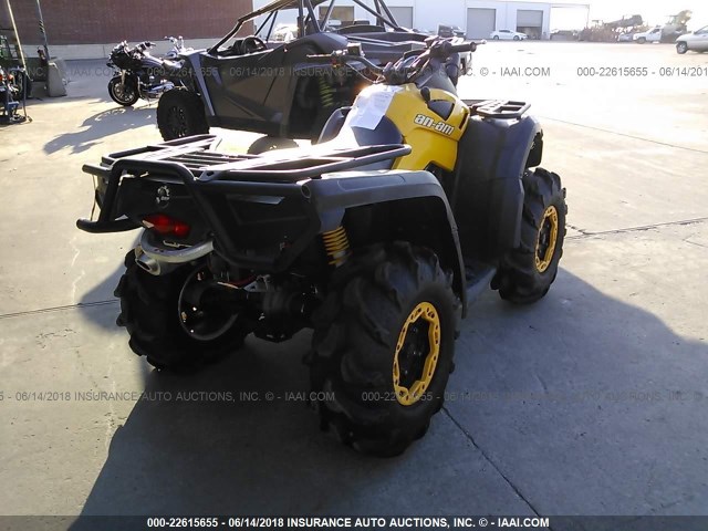 3JBEXCN13BJ000289 - 2011 CAN-AM OUTLANDER 800 YELLOW photo 4