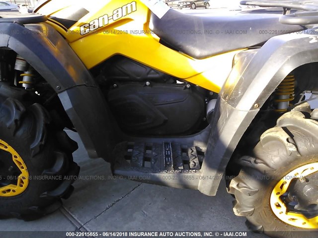 3JBEXCN13BJ000289 - 2011 CAN-AM OUTLANDER 800 YELLOW photo 9