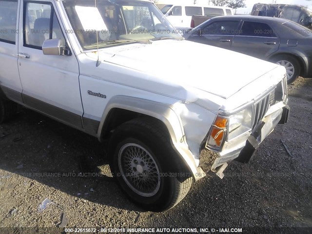 1J4FJ78S6PL530434 - 1993 JEEP CHEROKEE COUNTRY WHITE photo 6