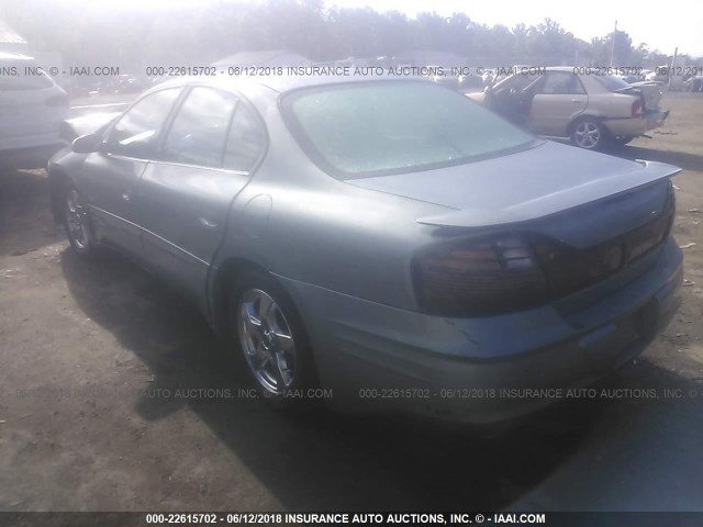 1G2HZ541834167944 - 2003 PONTIAC BONNEVILLE SSEI Light Blue photo 3