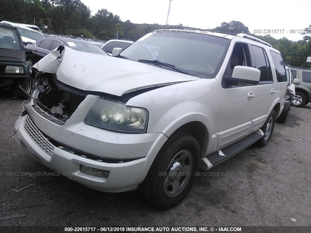 1FMPU19586LA95773 - 2006 FORD EXPEDITION LIMITED WHITE photo 2