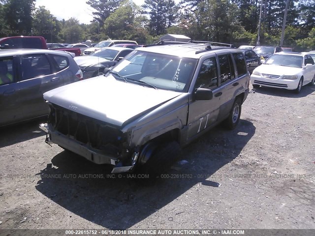 1J4FX58S9WC345439 - 1998 JEEP GRAND CHEROKEE LAREDO/TSI GRAY photo 2